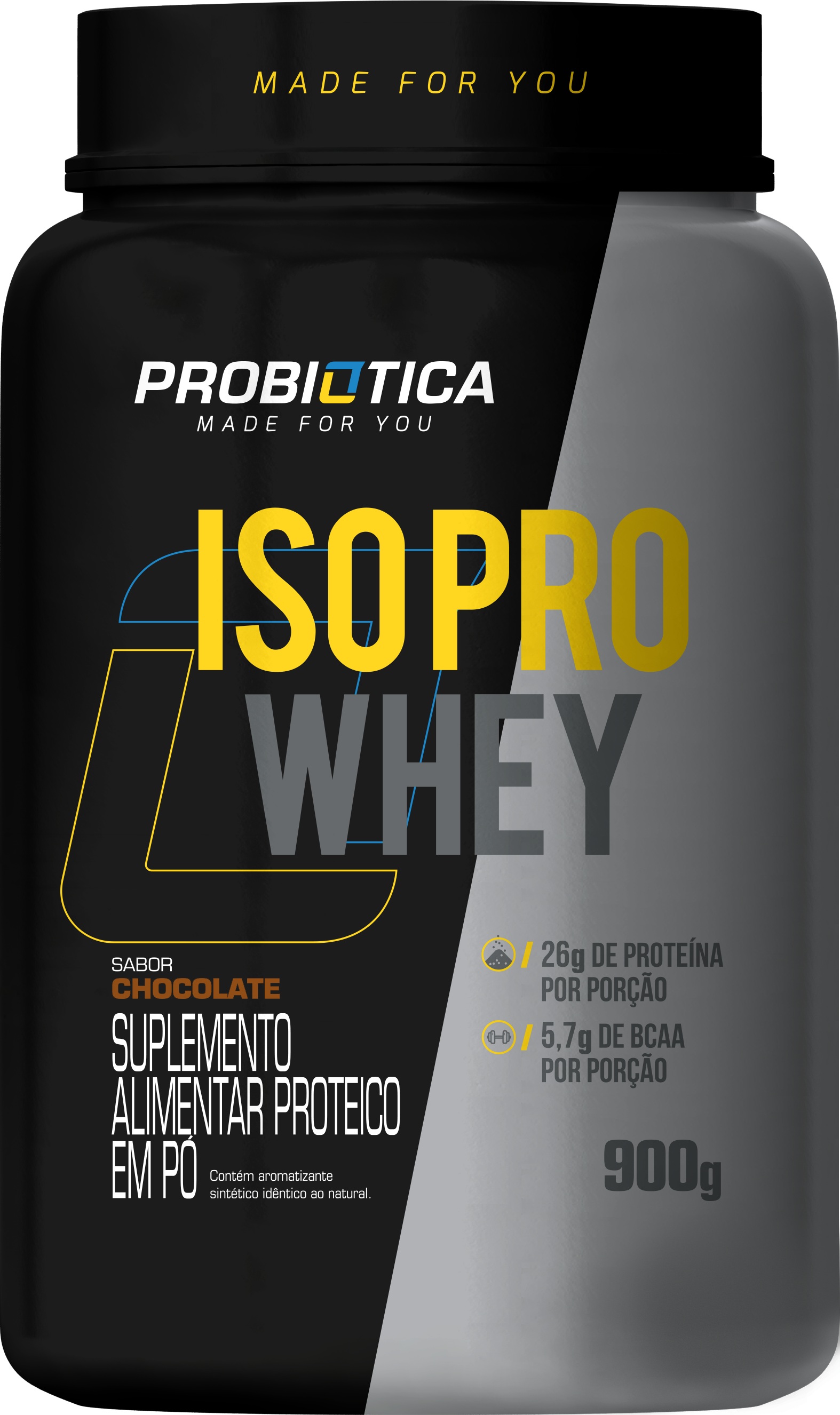 Iso Pro Whey - 900g - Chocolate
