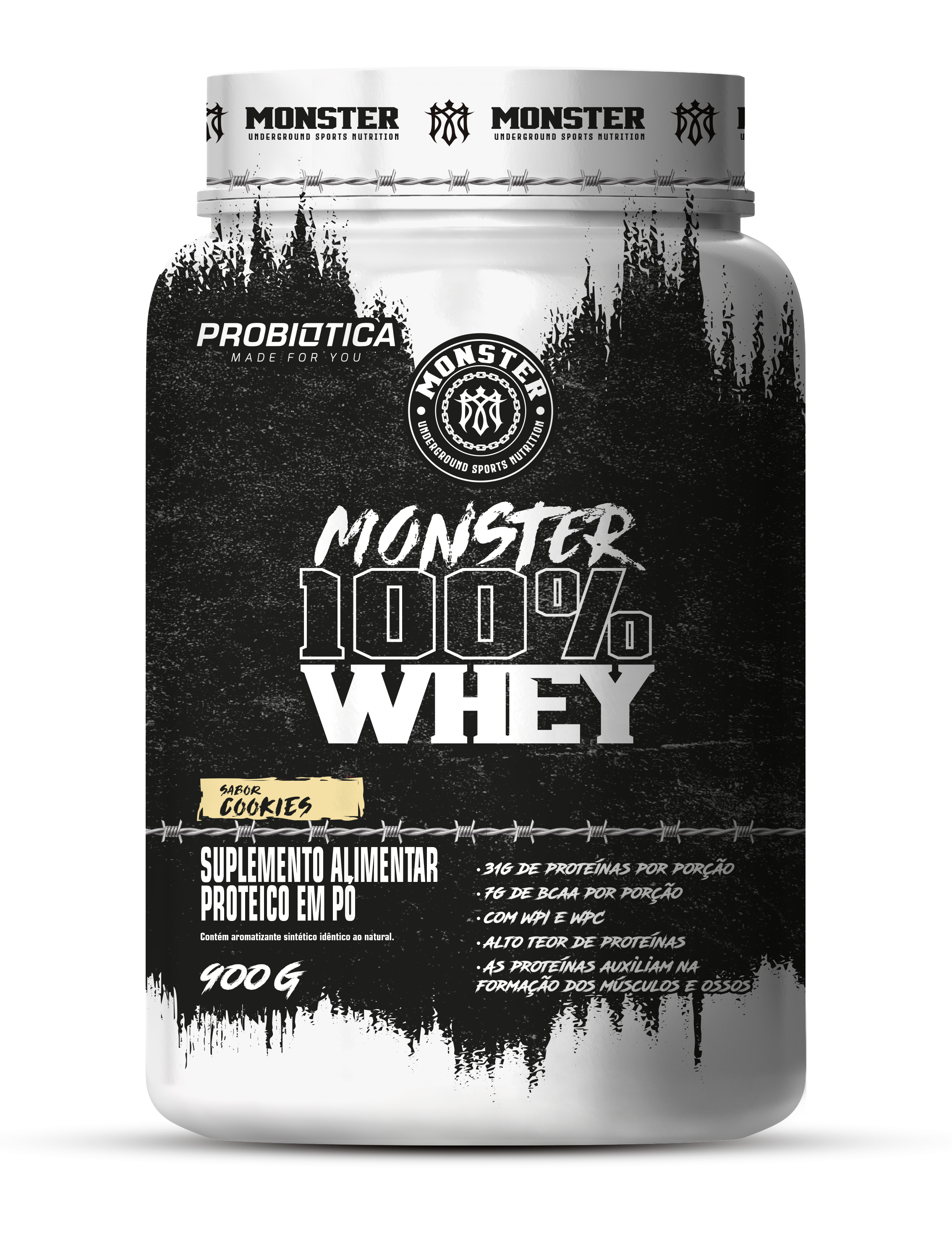 Monster 100_ Whey - Cookies
